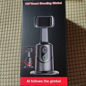 360° Smart Shooting Gimbal - Rotating Phone Holder